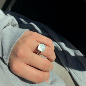 AUTHENTIC Pandora Mother of Pearl ring SIZE 8